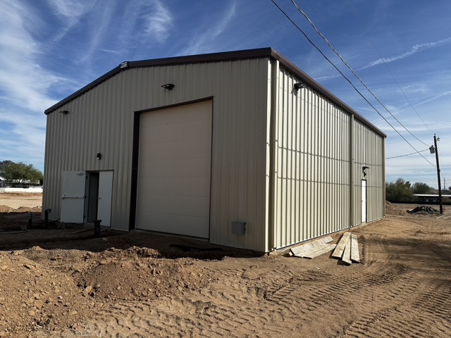 The new Desert Manna Food Pantry building
